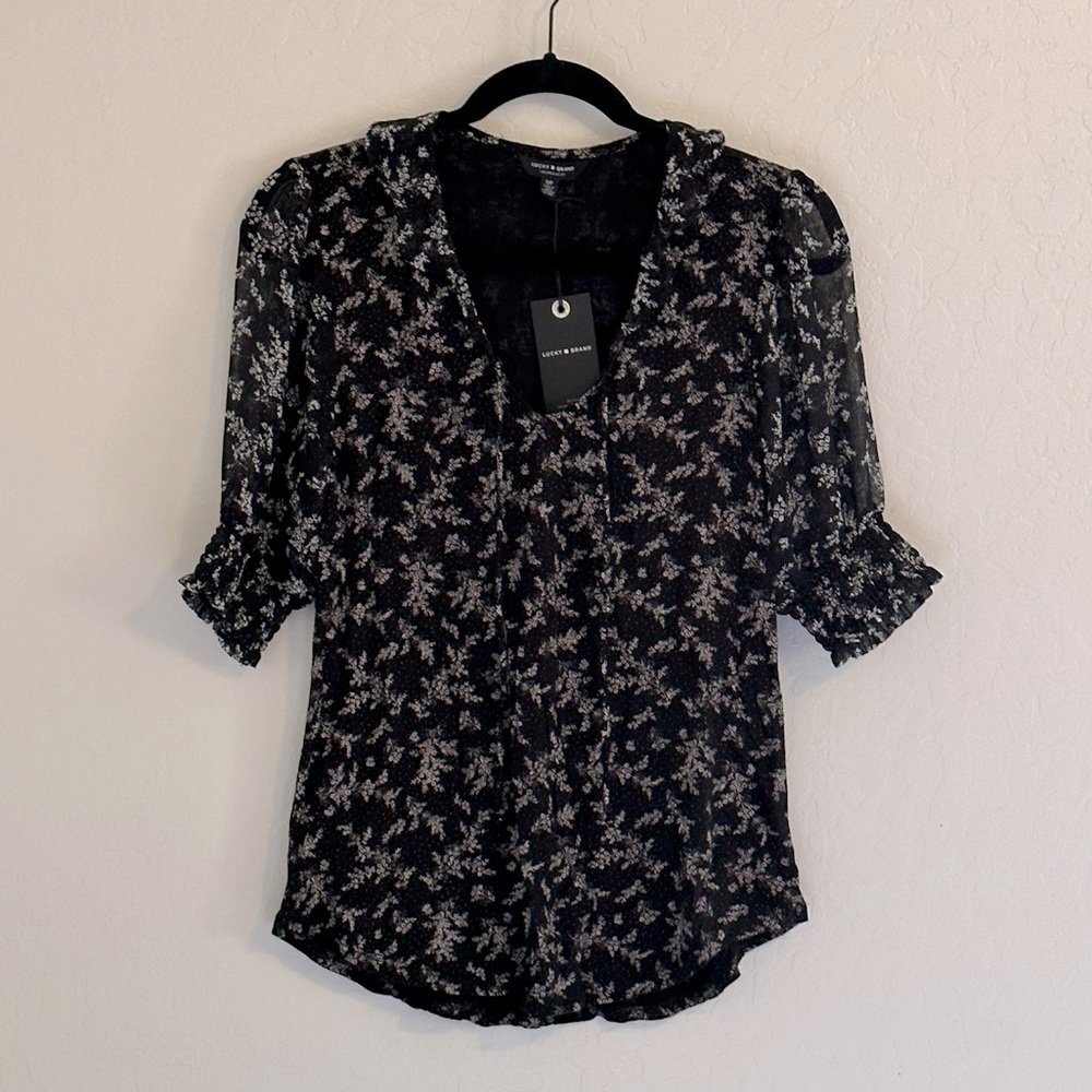 Lucky Brand Floral Top